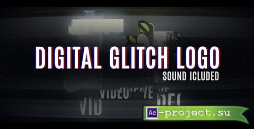 Videohive: Digital Glitch Logo - Project for After Effects
