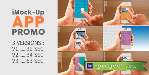 Videohive: iMock-Up App Promo - Project for After Effects