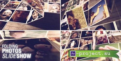 Videohive: Folding Photos Slideshow - Project for After Effects