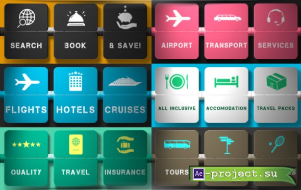 Videohive: Travel Agency / Travel Services Intro - Project for After Effects