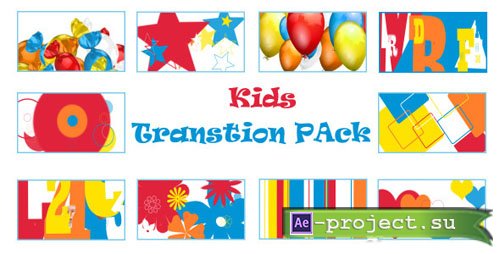 VideoHive: Kids Transition Pack (Motion Graphics)