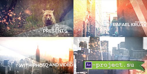 Videohive: Epic Light Media Opener - Project for After Effects
