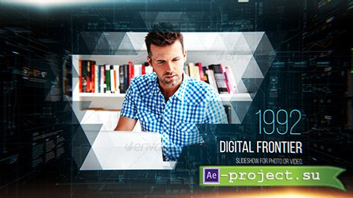 Videohive: Digital Frontier Slideshow - Project for After Effects