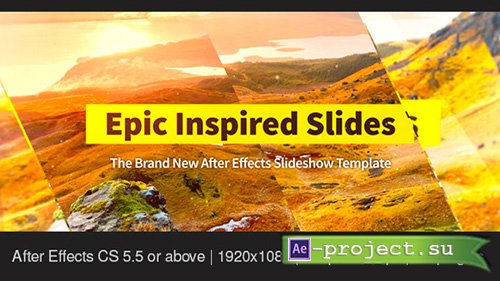 Videohive: Epic Inspired Slides - Project for After Effects