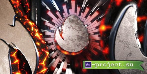 Videohive: Abstract Magma Logo - Project for After Effects