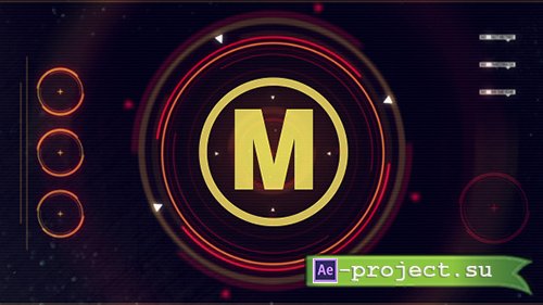 Videohive: HUD Logo - Project for After Effects 