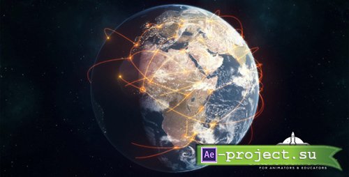 Videohive: Global Network - Motion Graphics 
