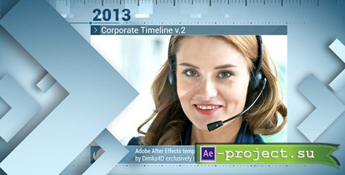 Videohive: Corporate Timeline v2 - Project for After Effects 