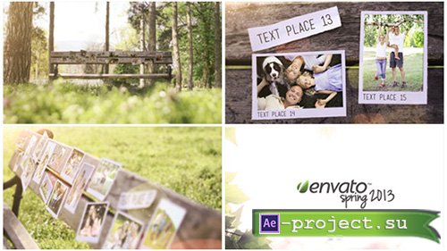 Videohive: Bench Photo Gallery - Project for After Effects 