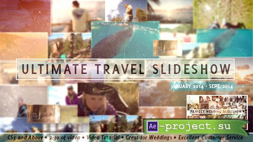 Videohive: Ultimate Travel Slideshow - Project for After Effects 