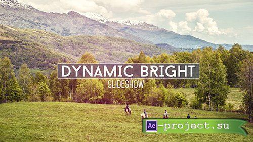 Videohive: Dynamic Bright Slideshow - Project for After Effects 