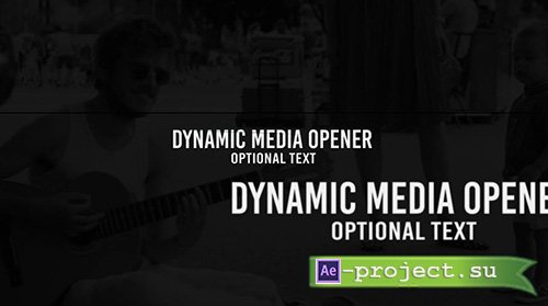 pond5: Dynamic Media Opener - After Effects Project