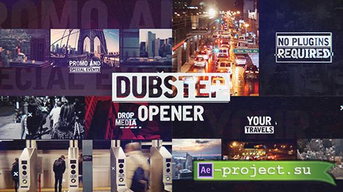 Videohive: Dubstep Urban Opener - Project for After Effects