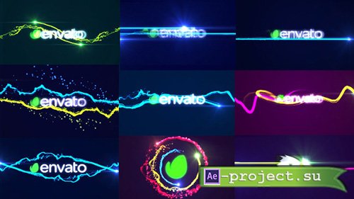 Videohive: Fast Logo Streaks Pack - Project for After Effects 