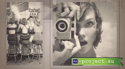 Videohive: Retro Postcards - Project for After Effects 