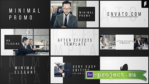 Videohive: Minimal Promo - Project for After Effects 
