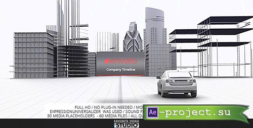 Videohive: Favorite Company Timeline - Project for After Effects