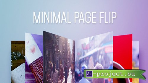 Videohive: Minimal Page Flip  - Project for After Effects 