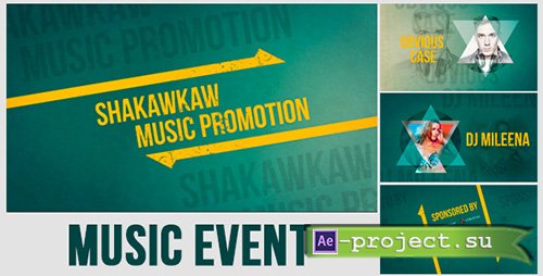 Videohive: Music Event Promo - Project for After Effects