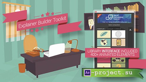 Videohive: Explainer Builder Toolkit - Project for After Effects 