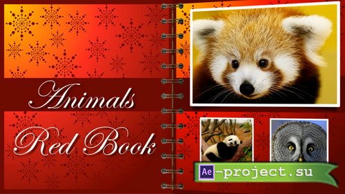 Animals Red Book - Project for Proshow Producer
