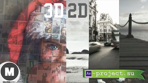 Videohive: 2/3D Photo Slideshow Bundle - Project for After Effects 