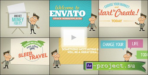 Videohive: Promote Company/Service/Site - Project for After Effects 