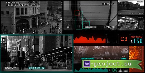 Videohive: CCTV Surveillance Pack - Project for After Effects 