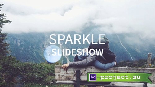 Motion Array: Sparkle Slideshow - After Effects Template 