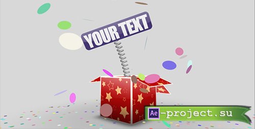 Videohive: Giftbox - Project for After Effects 
