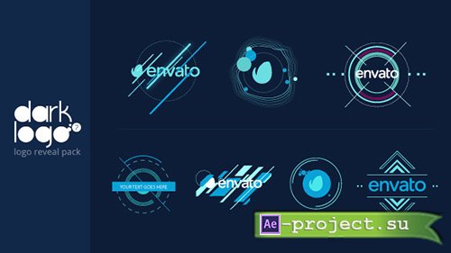 Videohive: Dark Logo Pack - Project for After Effects 