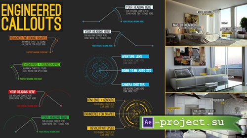 Videohive: Engineered Call-Outs - Project for After Effects 
