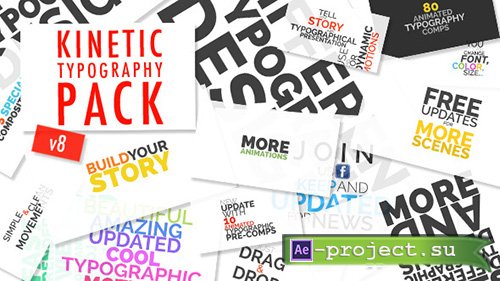 Videohive: Kinetic Typography  - Project for After Effects 