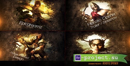 Videohive: Heroic Opener - Project for After Effects 