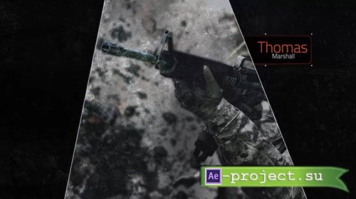 Motion Array: Military Display - After Effects Template 