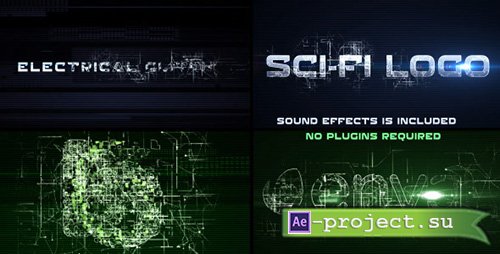Videohive: Sci-Fi Electrical Glitch - Project for After Effects 