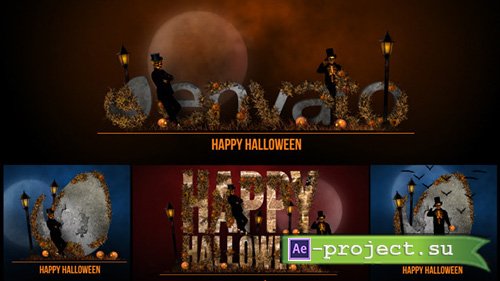 Videohive: Halloween Bumper - Project for After Effects 