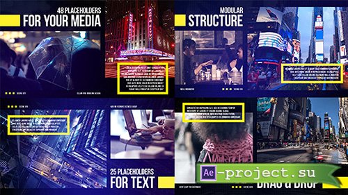 Videohive: Big City Slides - Project for After Effects