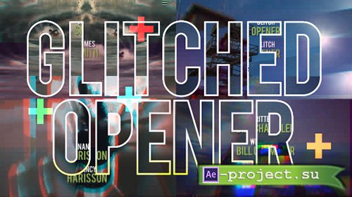Videohive: Glitch Opener - Project for After Effects