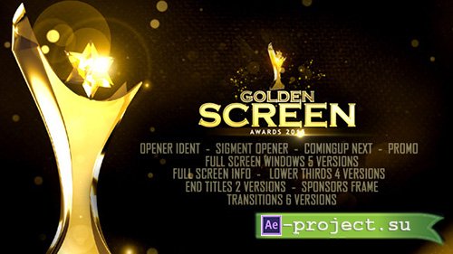 Videohive: Golden Screen Awards - Project for After Effects