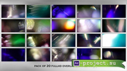 Videohive: Real Elegance Light Leaks (20-Pack) - Motion Graphics