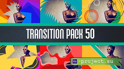 Videohive: Transition pack 50 - Project for After Effects 