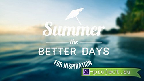 Videohive: Epic Summer Days Opener - Project for After Effects 