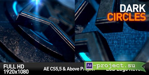 Videohive: Dark Circles Logo Reveal - Project for After Effects 