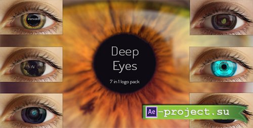 Videohive: Deep Eyes | 7 in 1 logo pack - Project for After Effects (
