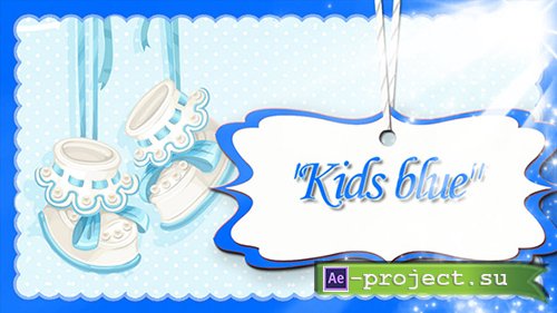 Kids blue - Project for ProShow Producer 