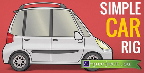 Videohive: Simple Car Rig - Project for After Effects 