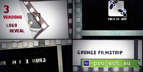 Videohive: Grunge Filmstrip - Project for After Effects