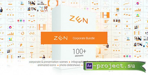 Videohive: Zen Presentation Bundle - Project for After Effects 