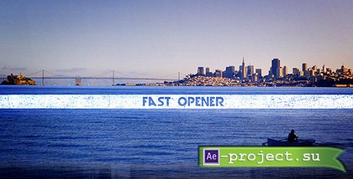 Videohive: Fast Opener - Project for After Effects 